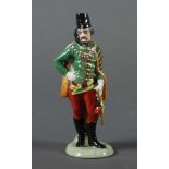 Porzellanfigur "Soldat" Ludwigsburg,