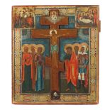 Ikone "Kreuzigung Christi" Russland,