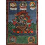 Thangka des Vajrapani Nepal/Tibet, 1.