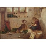 Heß, J. J. Maler des 19. Jh.. "Mädchen