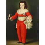 Maler des 19. Jh. "Kinderporträt mit