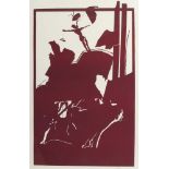 Maler des 20. Jhr. "Klippenspringer",