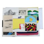 Konvolut 9 Grafiken u. a. Peter Berndt