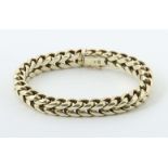 Goldarmband modern, Gelgold 585,