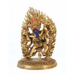 Zehnarmiger Chakrasamvara Nepal/Tibet,