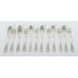 Fischbesteck für 6 Personen Martin,