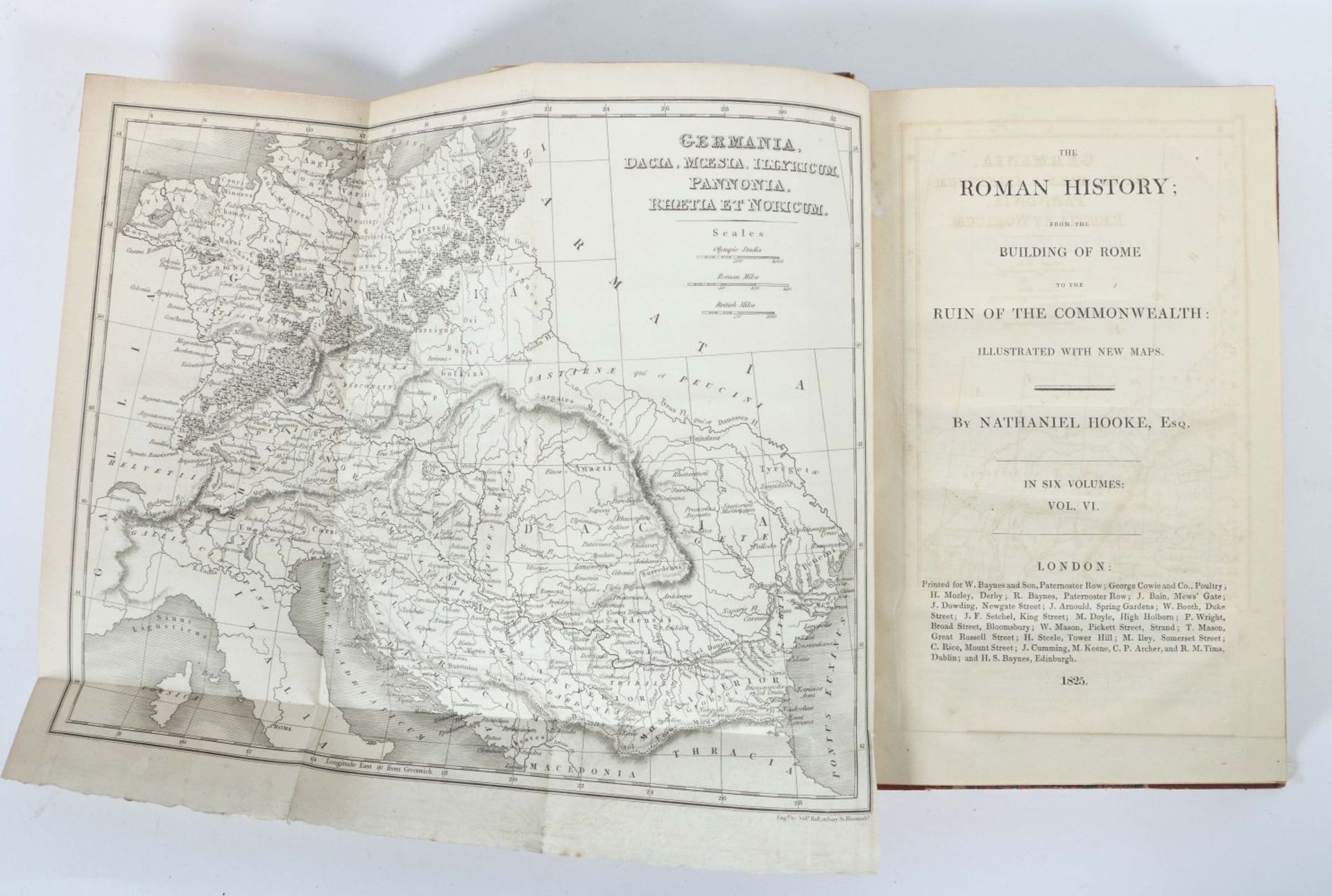 Hooke, Nathaniel The Roman History; - Bild 2 aus 3