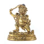 Acala Tibet, 19./20. Jh., Bronze,