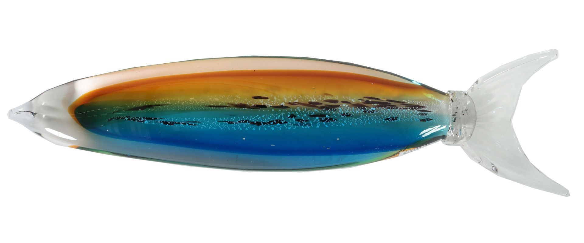 Großer polychromer Glasfisch