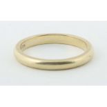 Ehering modern, Gelbgold 585,