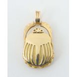 Skarabäusanhänger 20. Jhr.,