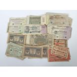 Konvolut Geldscheine Russland,
