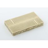 Tabatiere um 1920, Gelbgold 585, 50,9
