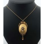 Medaillonanhänger Russland, um 1900,