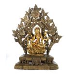 Vasudhara Nepal, 19. Jh., partiell