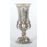 Pokal dat. 1879, Silber 13-lötig, ca.