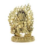 Dharmapala Begtse Tibet, 19. Jh, fein