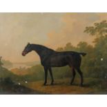 Maler des 19. Jh. "Pferd in