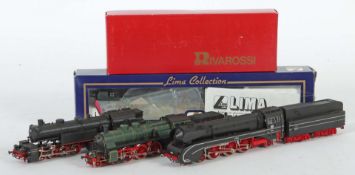 4 Lokomotiven Spur H0, Lima: E- Lok