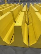 Lot of (5) Bohlmann Heavy-Duty Concrete Safety Barriers â€“ Yellow, Forklift/Pall( Loading Fee $100)