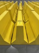 Lot of (5) Bohlmann Heavy-Duty Concrete Safety Barriers â€“ Yellow, Forklift/Pa( Loading Fee $100)