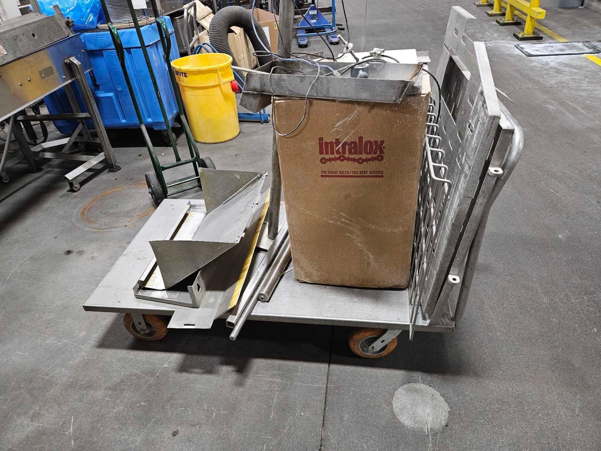 Stainless Steel Rolling Cart - Image 2 of 4