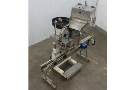 Kaps All E Four Spindle Capper w/Bowl & Conveyor - Image 1 of 25