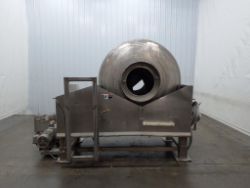 FPEC VT-85 2,200 Pound Vacuum Tumbler with Hopper and Pump