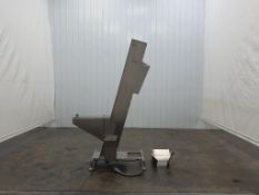 O.za.f E5AG Stainless Steel Cleated Incline Conveyor