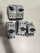 Lot of 5 Allen-Bradley 140M-C2E Motor Protection Circuit Breakers
