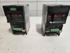 Lot of 2 Allen-Bradley PowerFlex 40P AC Drives