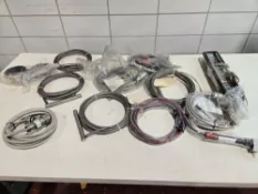 Lot of Industrial Cables and Sensors