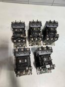 Lot of 5 Allen-Bradley 508-BOD Contactors