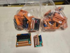 Lot of Weidmuller Terminal Blocks and PLC Interface Modules