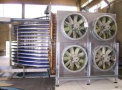 Fenco Stainless Steel Spiral Pasteurizer and Spiral Cooling System