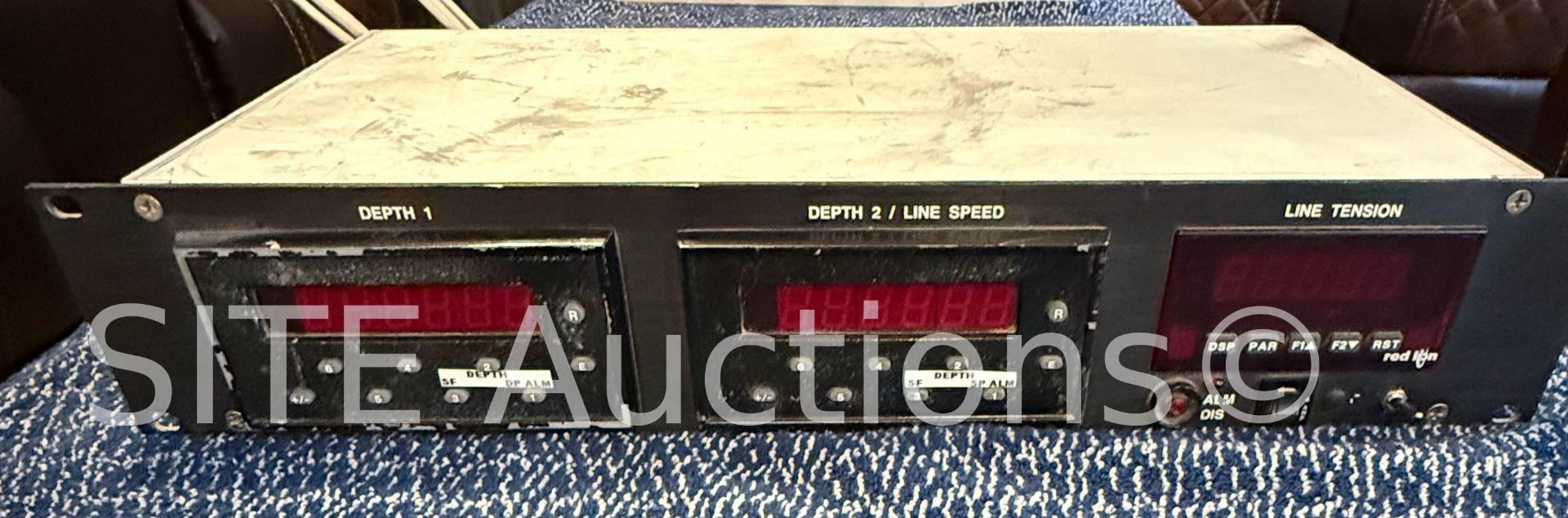 Line Depth/ Tension Wireline Truck Panel