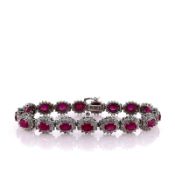 Estate 14K White Gold 7.5