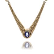 Estate 18k Yellow Gold Ribbed 