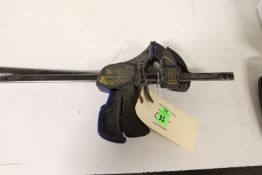 Two Irwin Quick Grip clamps