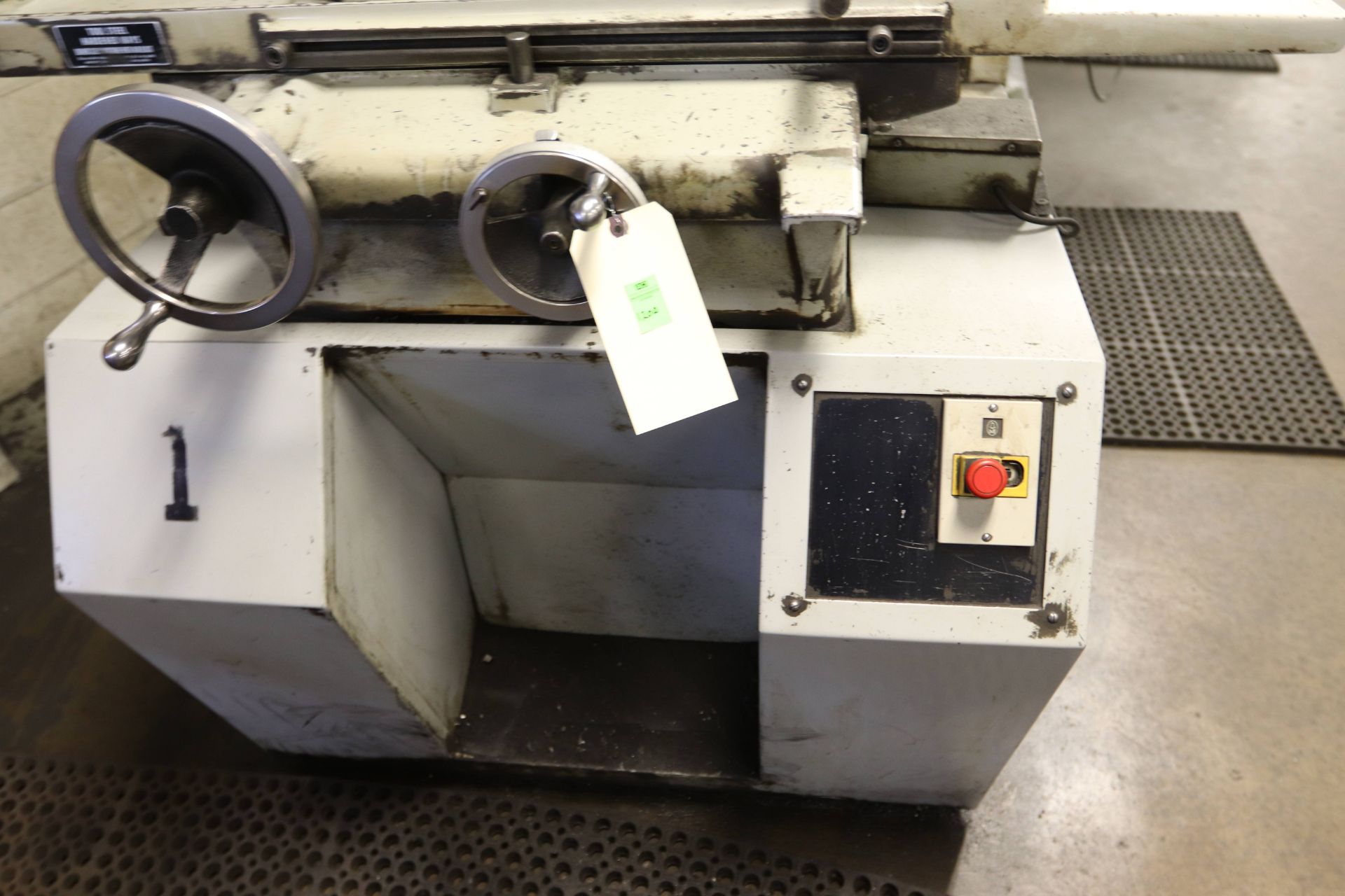 Harig surface grinder, model 618, with magnetic truck