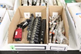 SMC air cylinders, model NCDMB075-0050, one switch, everything pictured