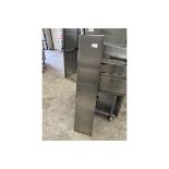 1 x Stainless Steel Shelf No Brackets, 1400 mm x 300 mm