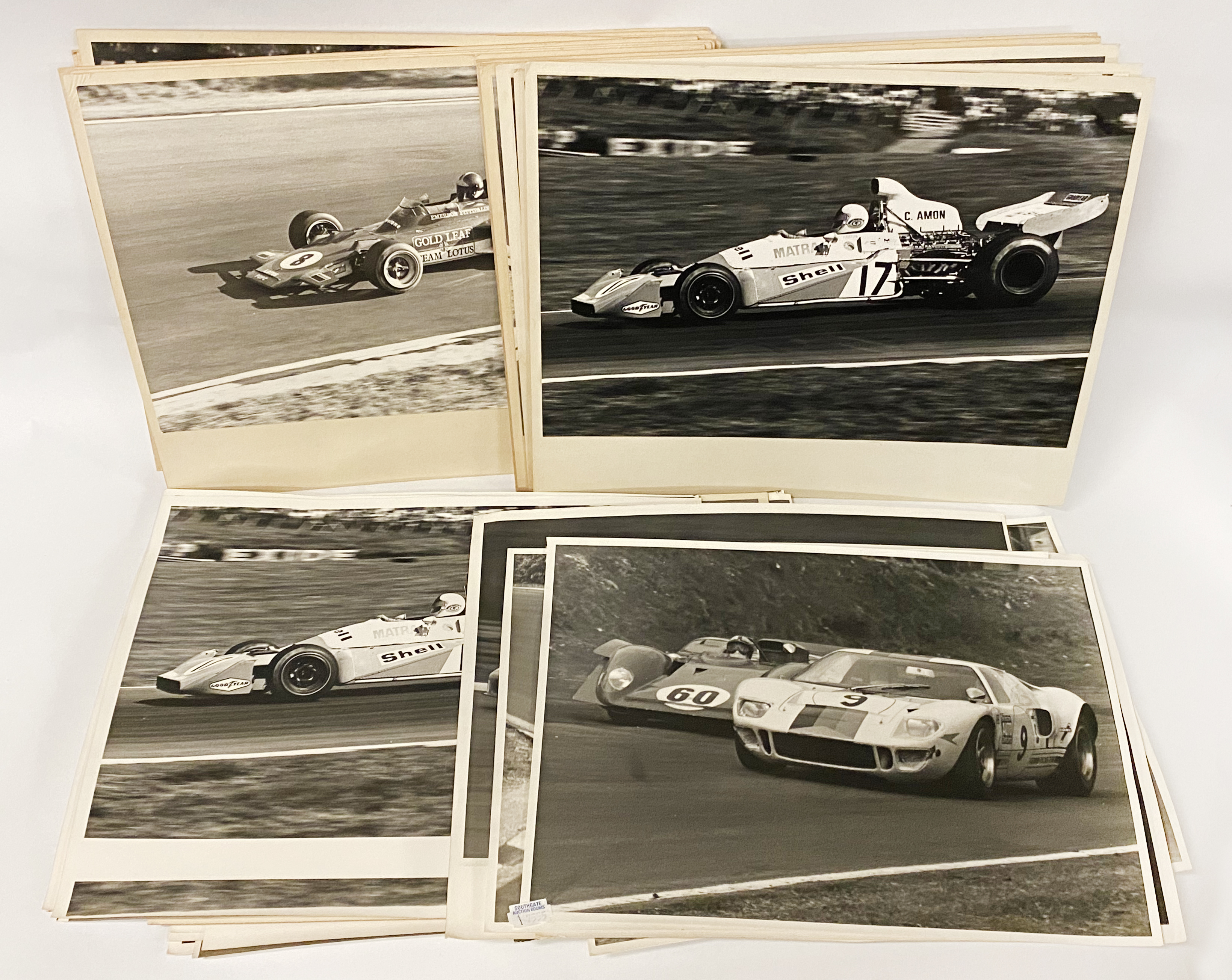 COLLECTION OF EARLY RACING PICTURES