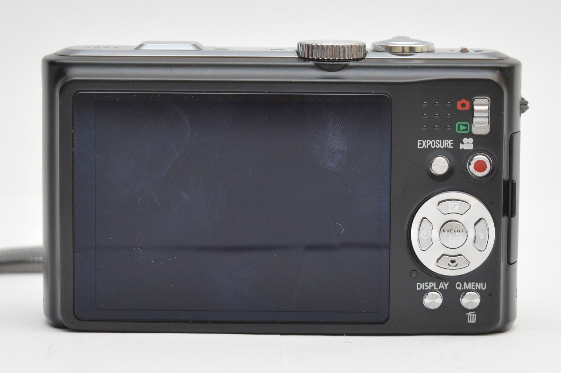 A Lumix Panasonic TZ10 digital camera with an in-built Leica lens, in ...