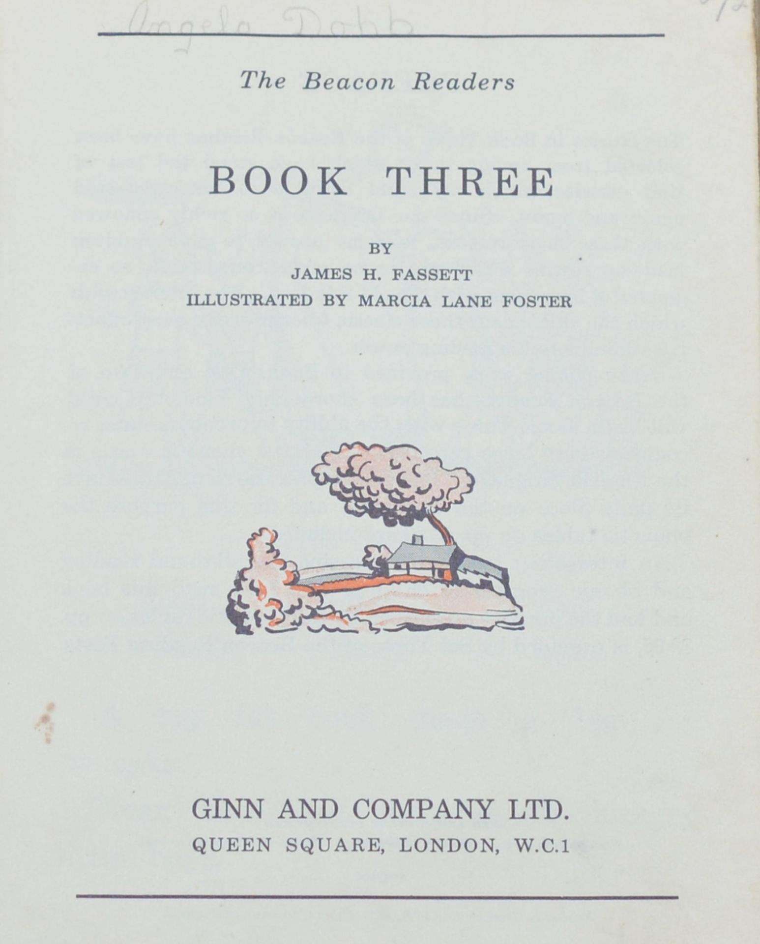 Fassett, James H. The Beacon Readers. London. Ginn & Co Ltd. Illustrated by Marcia Lane Foster. Book - Image 3 of 3