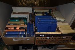 Two box's containing various books, to include classics such as, The Life and Adventures of Martin