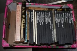 A box containing various travel and naval books, to include The Bayous of Louisiana, Explorer's