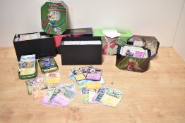 A collection of Pokemon cards including 2023 and 2024 Game Freak, Basic, Energy, Trainer etc, in