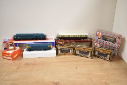 A collection of 00 gauge, Jouef 8913 BR Diesel Locomotive 40122, Lima BR Diesel Locomotive