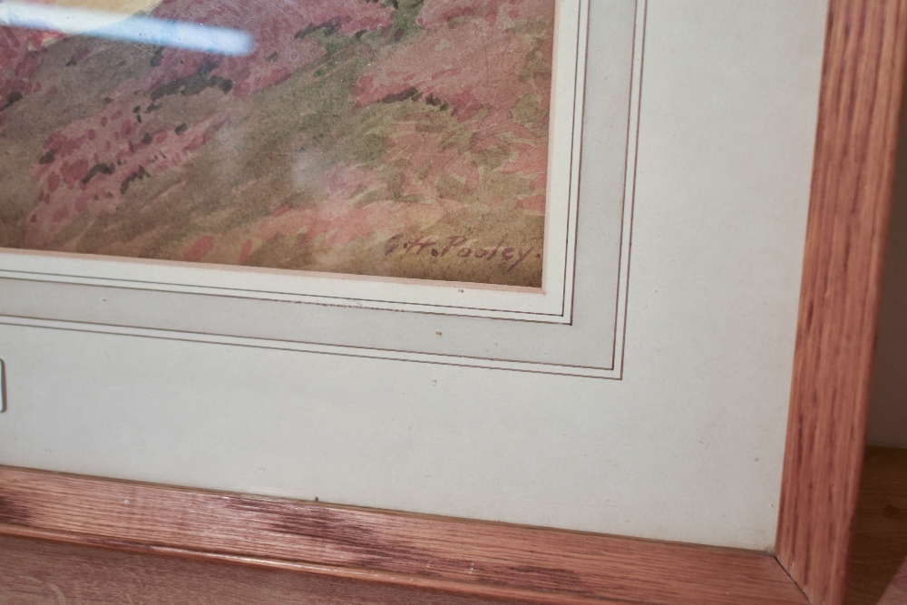 Local Interest* Geoffrey H. Pooley (British, 1908-2006) watercolour painting showing a Lakeland - Image 3 of 4